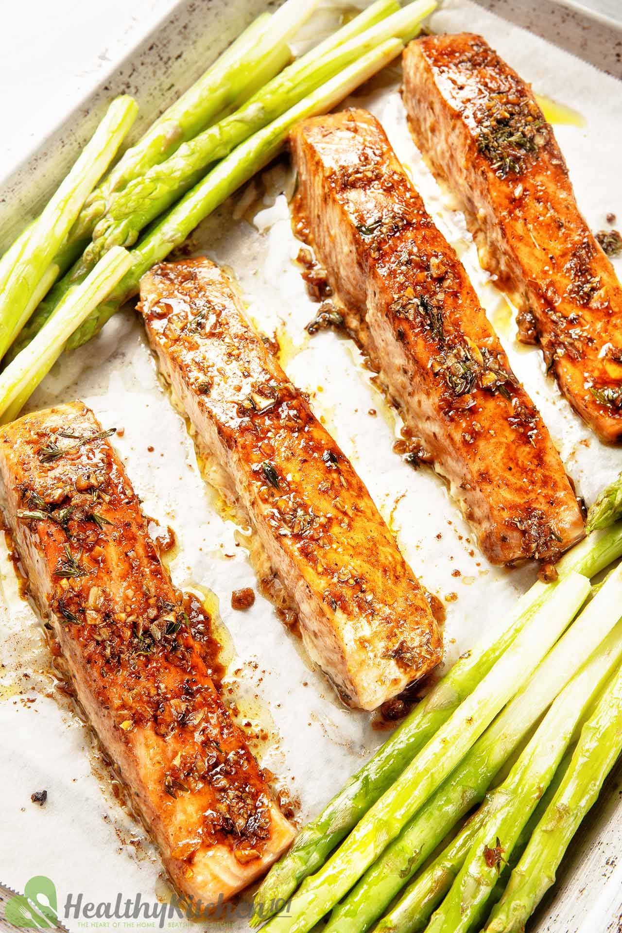 How to reheat salmon