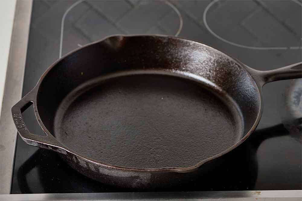 Seasoned Iron Skillet