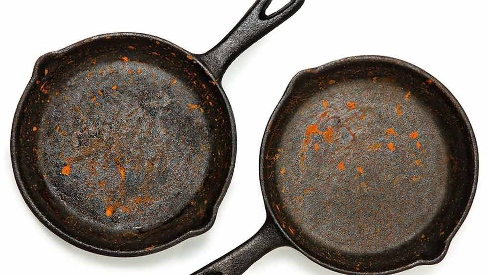 Skillet Rust Spots