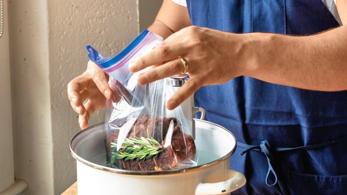 Reheat Brisket with a Sous Vide Cooker