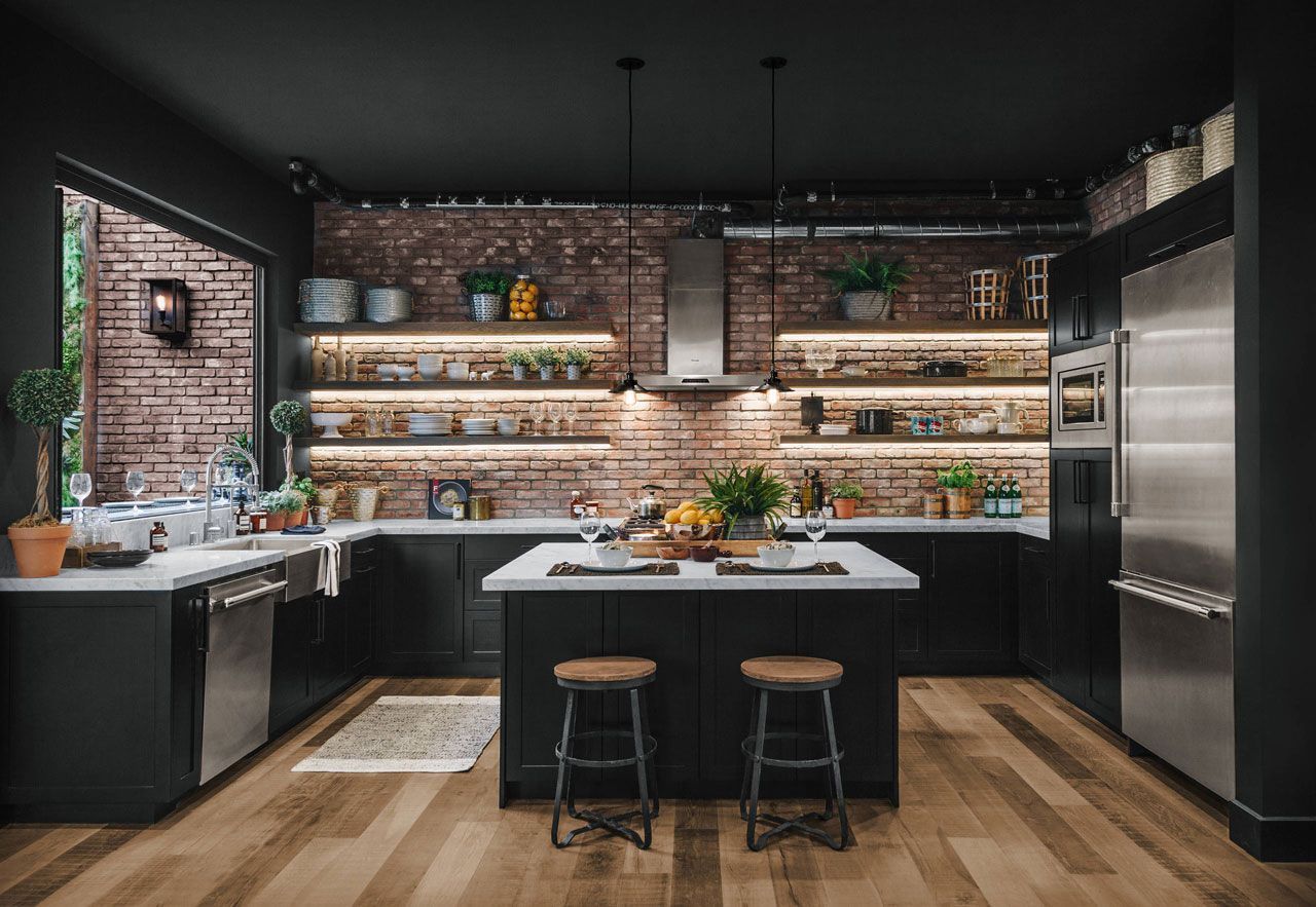 Embolden Modern Kitchen with Industrial Style