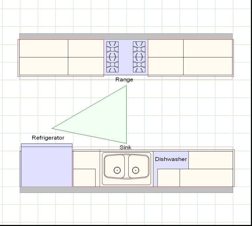 Kitchen with Galley-Style (Corridor-Style)