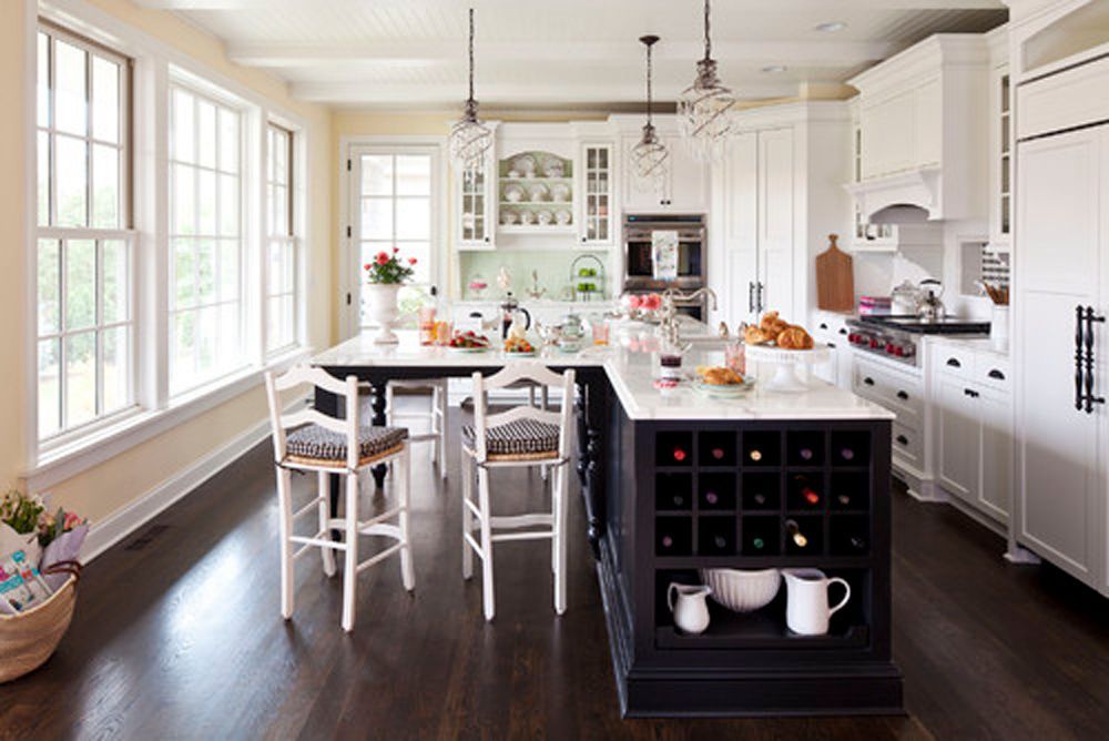 Wine Rack Kitchen Island Ideas