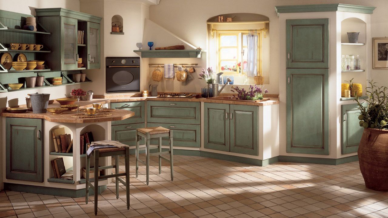 Nostalgia Rustic Kitchen Ideas